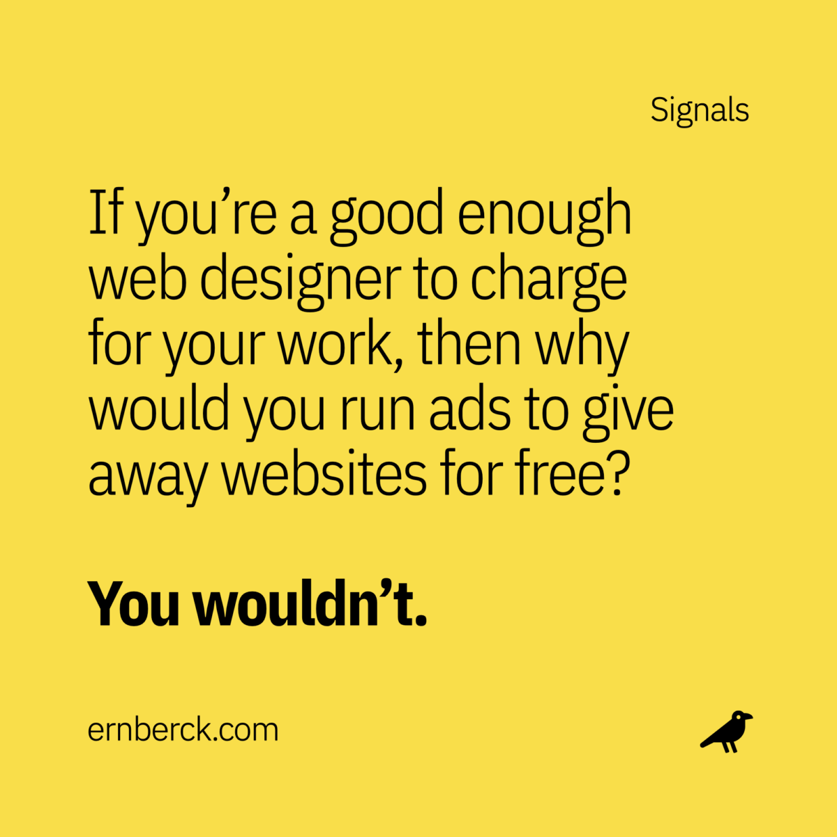 the truth about ads for free websites