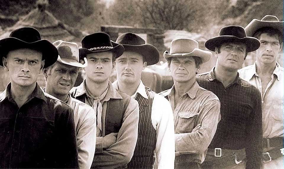 The Magnificent Seven group photo